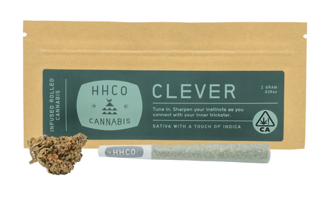 Infused Rolled Cannabis Pre-Roll<br> - Clever