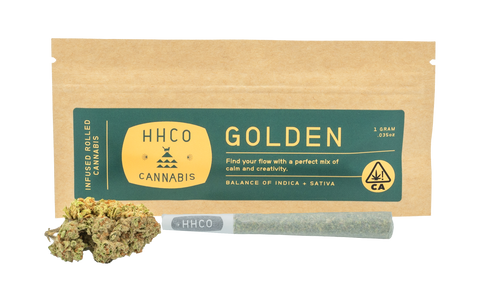Infused Rolled Cannabis Pre-Roll<br/> - Golden