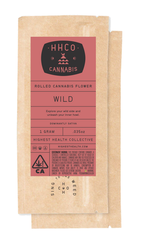 Rolled Cannabis Flower<br/>- Wild